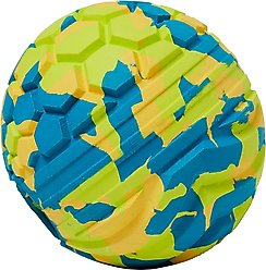 Frisco Fetch Tough Textured Rubber Ball Dog Toy, Medium