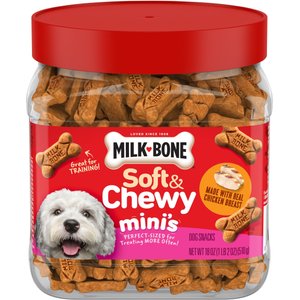 Milk-Bone Soft & Chewy Minis Made with Real Chicken Soft & Chewy Dog Treats