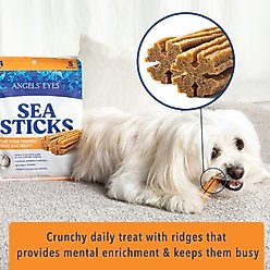 Angels' Eyes Sea Sticks Tear Stain Friendly Adult Crunchy Dog Treats, Medium, 12 count slide 2 of 8