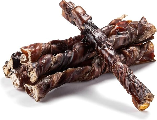 Jack & Pup 6-inch Twisted Beef Bully Stick Dog Chews