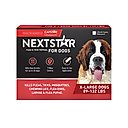 NextStar Flea & Tick Spot Treatment for X-Large Dogs, 89-132 lbs, 3 Doses (3-mos. supply)
