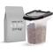 Show in main carousel: IRIS WeatherPro Airtight Dog, Cat & Bird Food Storage Container, Clear & Black, 6-lb slide 1 of 11