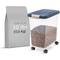 Show in main carousel: IRIS WeatherPro Airtight Dog, Cat & Bird Food Storage Container, Navy, 25-lb slide 1 of 11