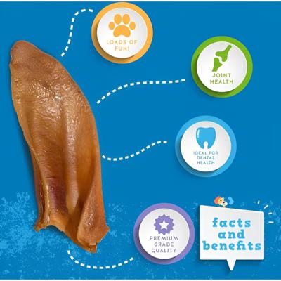 Show full view: Jack & Pup Half Pig Ear Dog Treats, 18 count slide 3 of 9