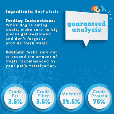 Show full view: Jack & Pup Odor Free 12-inch Braided Beef Bully Stick Dog Chews, 3 count slide 5 of 8