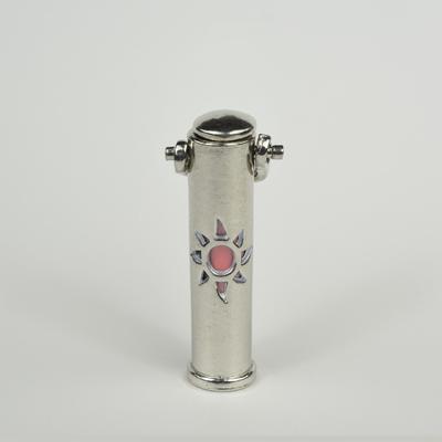 Show full view: The Key Chain Urn Company Sun Design Keepsake Urn, Silver/Pink slide 2 of 9