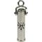 Show in main carousel: The Key Chain Urn Company Sun Design Keepsake Urn, Silver/Clear slide 1 of 10