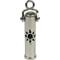 Show in main carousel: The Key Chain Urn Company Sun Design Keepsake Urn, Silver/Black slide 1 of 9