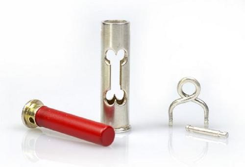 Show full view: The Key Chain Urn Company Cat Design Keepsake Urn, Silver/Black slide 3 of 9