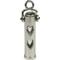 Show in main carousel: The Key Chain Urn Company Heart Design Keepsake Urn, Silver/Clear slide 1 of 9