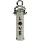 Show in main carousel: The Key Chain Urn Company Love Design Keepsake Urn, Silver/Black slide 1 of 9