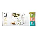Fancy Feast Petites Pate Collection Variety Pack Adult Wet Cat Food 24 servings, 2.8-oz tray, case of 24