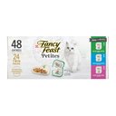 Fancy Feast Gourmet Petites Gravy Collection Variety Pack Wet Cat Food, 24 servings, 2.8-oz tray, case of 24