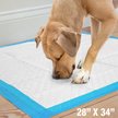 Show in main carousel: Wee-Wee Pads Superior Performance with Runoff Edge Guard Dog Pee Pads, X-Large, 28 x 34-in, 75 count slide 5 of 13