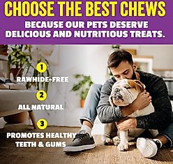 Etta Says! 7" Select Hide-Free Liver Recipe Crunchy Dog Chews slide 2 of 7