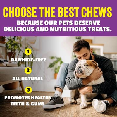 Show full view: Etta Says! 7" Select Hide-Free Liver Recipe Crunchy Dog Chews slide 4 of 9