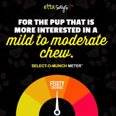 Show full view: Etta Says! 7" Select Hide-Free Liver Recipe Crunchy Dog Chews slide 7 of 9