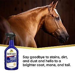 Absorbine ShowSheen Miracle Groom Bath In A bottle Vitamin E & Vanilla Horse Spot & Stain Remover, 32-fl oz bottle slide 2 of 6