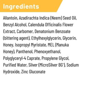 Silver Honey Rapid Wound Repair Antimicrobial Horse Spray Gel, 8-fl oz bottle