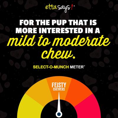 Show full view: Etta Says! 7" Select Hide-Free Bacon Recipe Crunchy Dog Chews slide 7 of 9