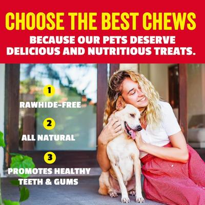 Show full view: Etta Says! 7" Select Hide-Free Bacon Recipe Crunchy Dog Chews slide 4 of 9