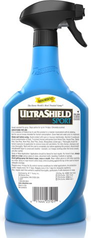 Show full view: Absorbine Ultrashield Sport Insecticide & Repellent Horse Spray, 32-fl oz bottle slide 2 of 6