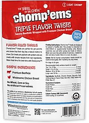 Chomp'ems Triple Flavor Twists Dog Treats, 22 count slide 2 of 7