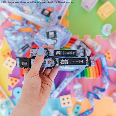 Show full view: Sassy Woof Rugrats Dog Collar, Large: 16 to 26-in neck, 1.5-in wide slide 6 of 7