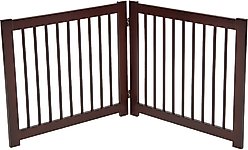 Primetime Petz 360 Configurable Gate Extension Kit, Walnut, 24-in