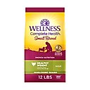 Wellness Small Breed Complete Health Adult Healthy Weight Turkey & Brown Rice Recipe Dry Dog Food, 12-lb bag