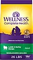 Wellness Complete Health Adult Lamb & Barley Recipe Natural Dry Dog Food, 26-lb bag