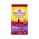 Wellness Small Breed Complete Health Senior Deboned Turkey & Peas Recipe Dry Dog Food, 4-lb bag