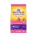 Wellness Toy Breed Complete Health Adult Deboned Chicken, Brown Rice & Peas Recipe Dry Dog Food, 4-lb bag