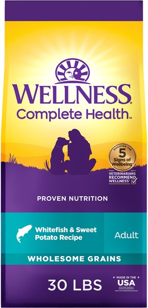 Wellness Complete Health Grained Whitefish & Sweet Potato Recipe Dry Dog Food