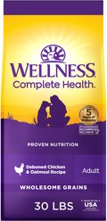 Wellness Complete Health Adult Deboned Chicken & Oatmeal Recipe Dry Dog Food, 30-lb bag