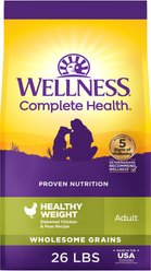 Wellness Complete Health Healthy Weight Deboned Chicken & Peas Recipe Dry Dog Food, 26-lb bag