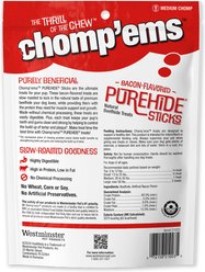 Chomp'ems Purehide Sticks Dog Treats, 8.5-oz bag slide 2 of 7