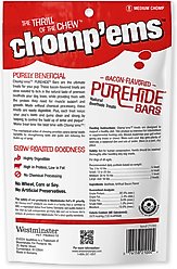 Chomp'ems Purehide Bars Dog Treats, 6.35-oz bag slide 2 of 7