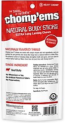 Chomp'ems 6" Bully Stick Dog Treats, 4 count slide 2 of 6