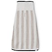 Show in main carousel: Barefoot Dreams CozyChic Cotton Classic Stripe Dog Sweater, Oatmeal/Cream, XX-Large slide 5 of 6
