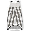 Show in main carousel: Barefoot Dreams CozyChic Cotton Classic Stripe Dog Sweater, Eucalyptus/Cream, X-Large slide 5 of 5