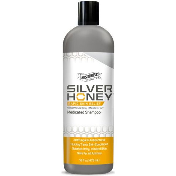 Silver Honey Rapid Skin Relief Medicated Dog & Cat Shampoo, 16-fl oz bottle