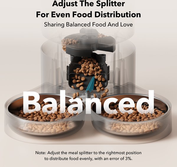 Show full view: Petlibro Granary WIFI 2.4g & 5G Automatic Two Cat & Dog Feeder slide 4 of 11
