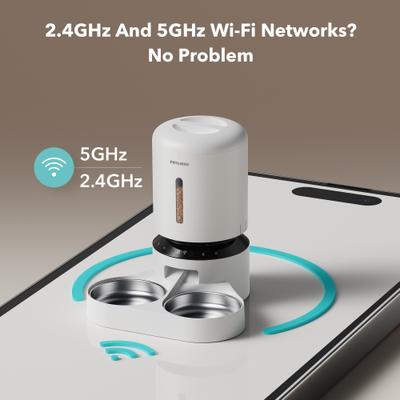 Show full view: Petlibro Granary WiFi 2.4G & 5G Automatic Two Cat & Dog Feeder slide 6 of 9