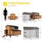 Show in main carousel: Aivituvin AIR7019 Backyard Chicken Coop, 4 to 6 Chicken Capacity slide 7 of 8