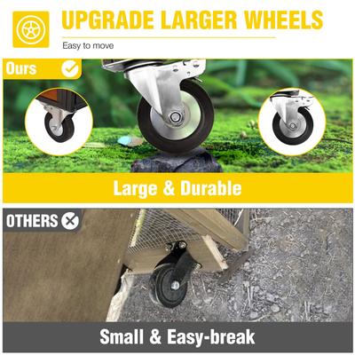 Show full view: Aivituvin AIR7019 Backyard Chicken Coop, 4 to 6 Chicken Capacity slide 5 of 8