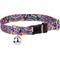 Show in main carousel: Country Brook Petz Blue Boho Mandala Cat Collar, 8 to 12-in neck, 1/2-in wide slide 1 of 4
