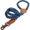 Show in main carousel: Wrangler Rope Dog Lead, Blue, Medium/X-Large: 4-ft long, 5/8-in wide slide 1 of 6