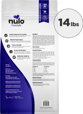 Show full view: Nulo FreeStyle High Protein Small Breed Beef & Sweet Potato Recipe Dry Dog Food, 14-lb bag slide 3 of 10