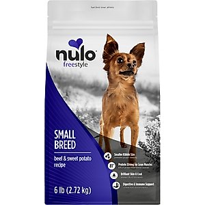 Nulo FreeStyle High Protein Small Breed Beef & Sweet Potato Recipe Dry Dog Food, 6-lb bag